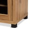 Baxton Studio Beasley Modern and Contemporary Oak Brown Finished Wood 1-Drawer TV Stand 190-11999-ZORO - alternate 10